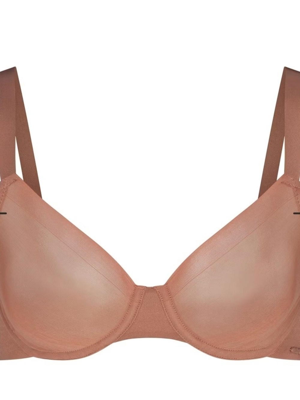 SKIMS NO SHOW UNLINED DEMI BRA|SIENNA SIENNA / 34 / DD